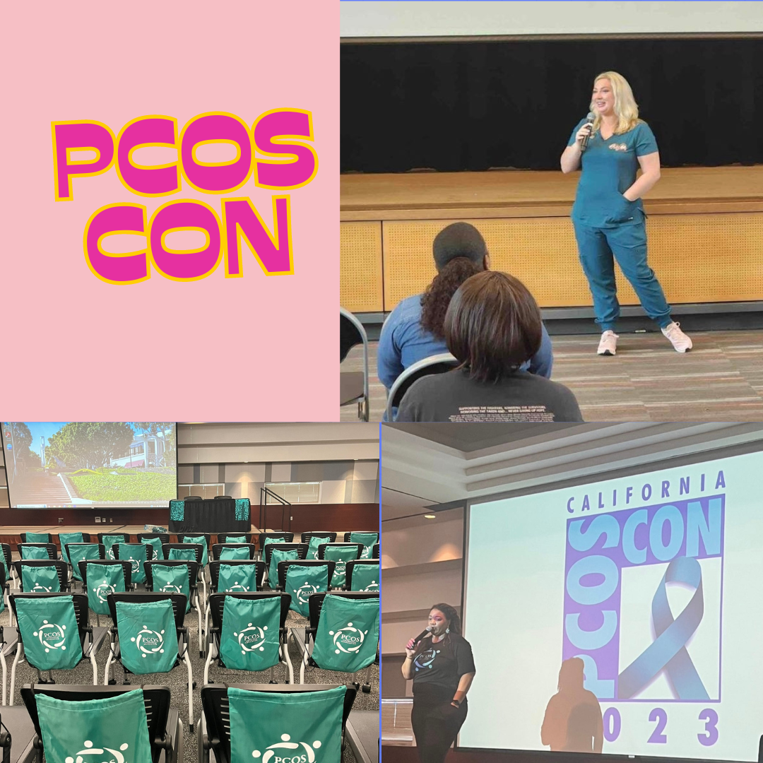Sharing my story at  PCOS CON