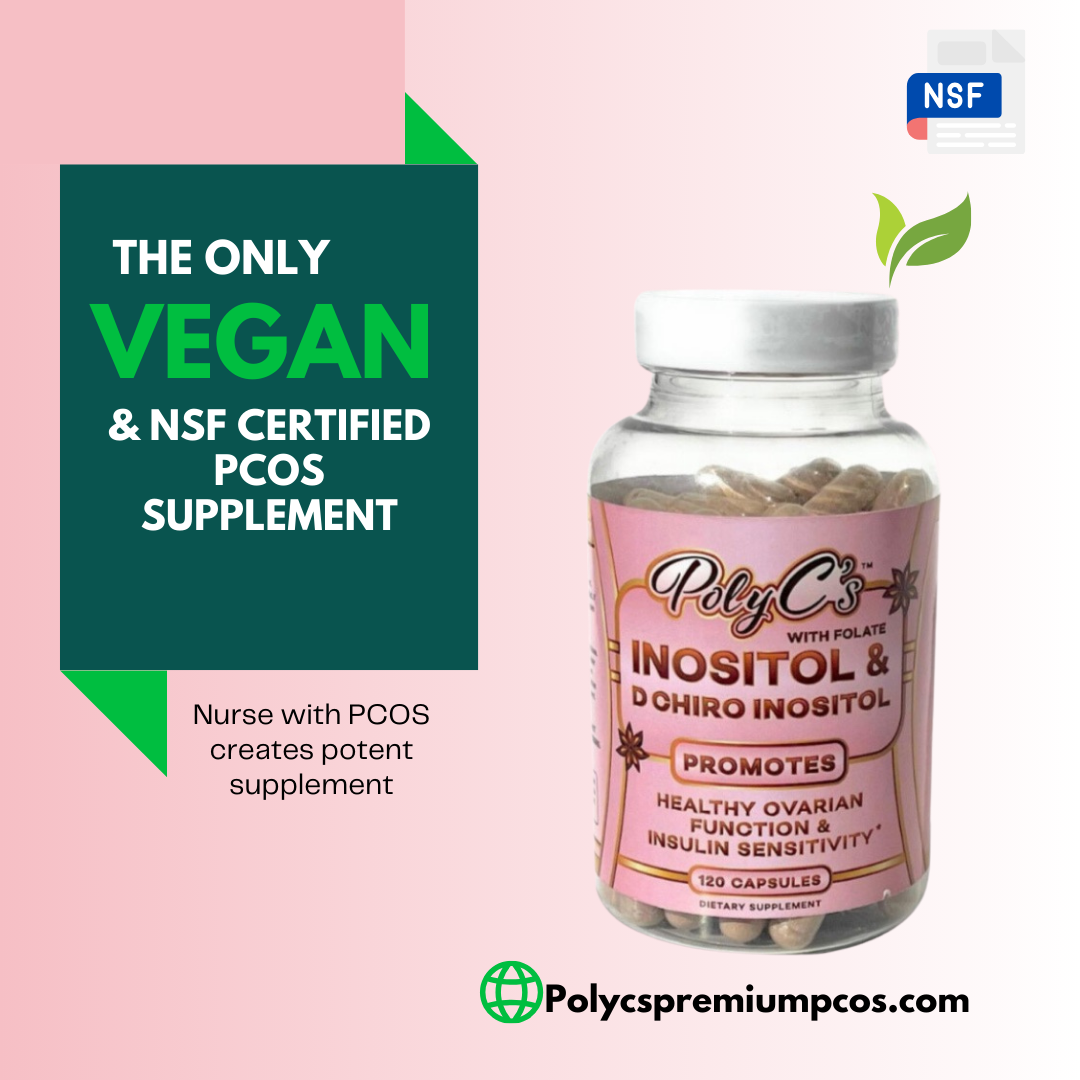 PolyC’s Premium PCOS: The Only Vegan and NSF-Certified PCOS Supplement