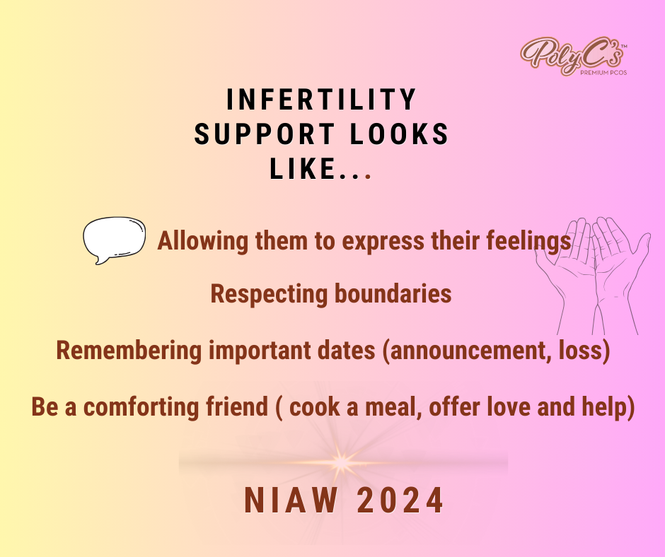 How-to-show-infertility-support PolyC's Premium PCOS