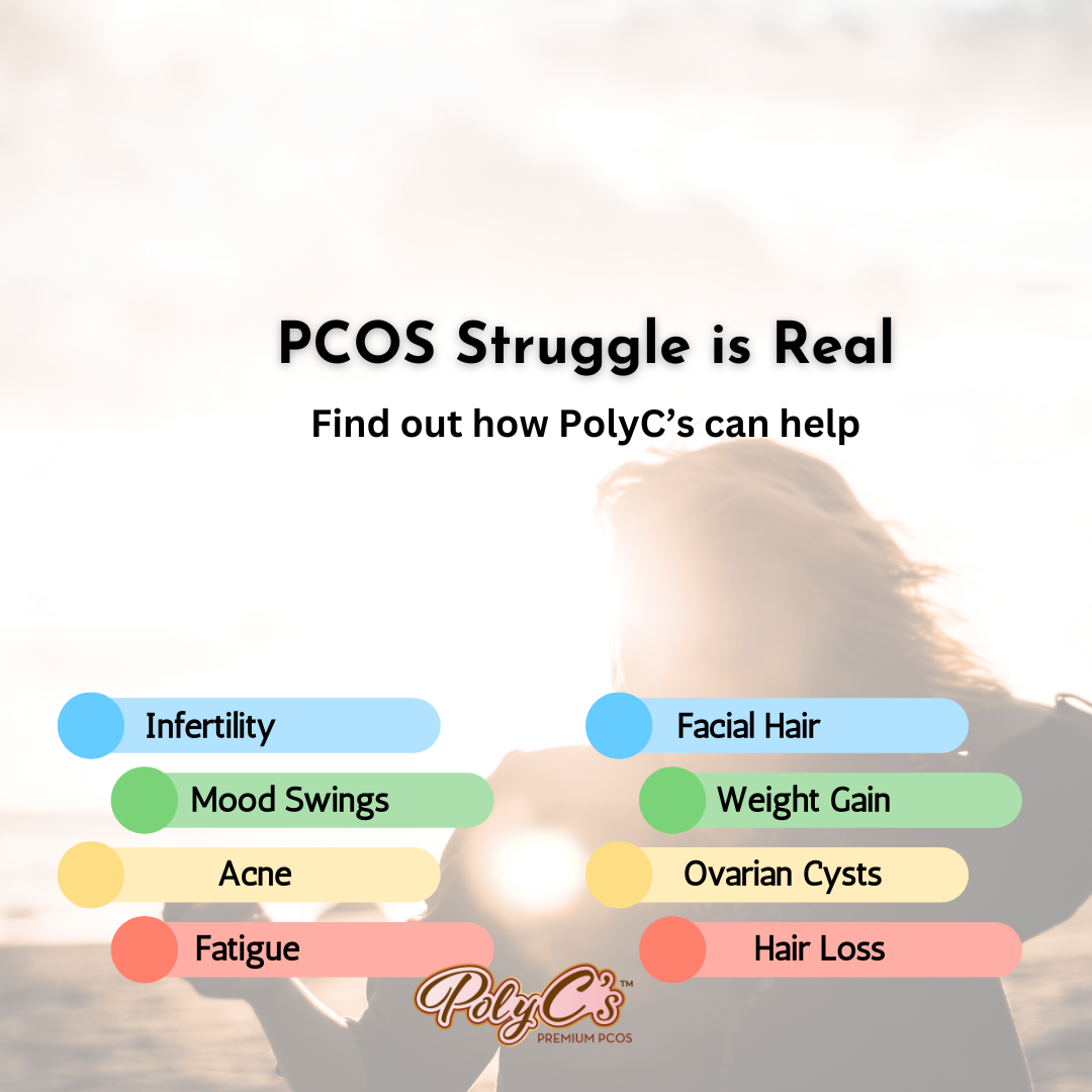 PCOS can be a real struggle, PolyC's is the natural solution