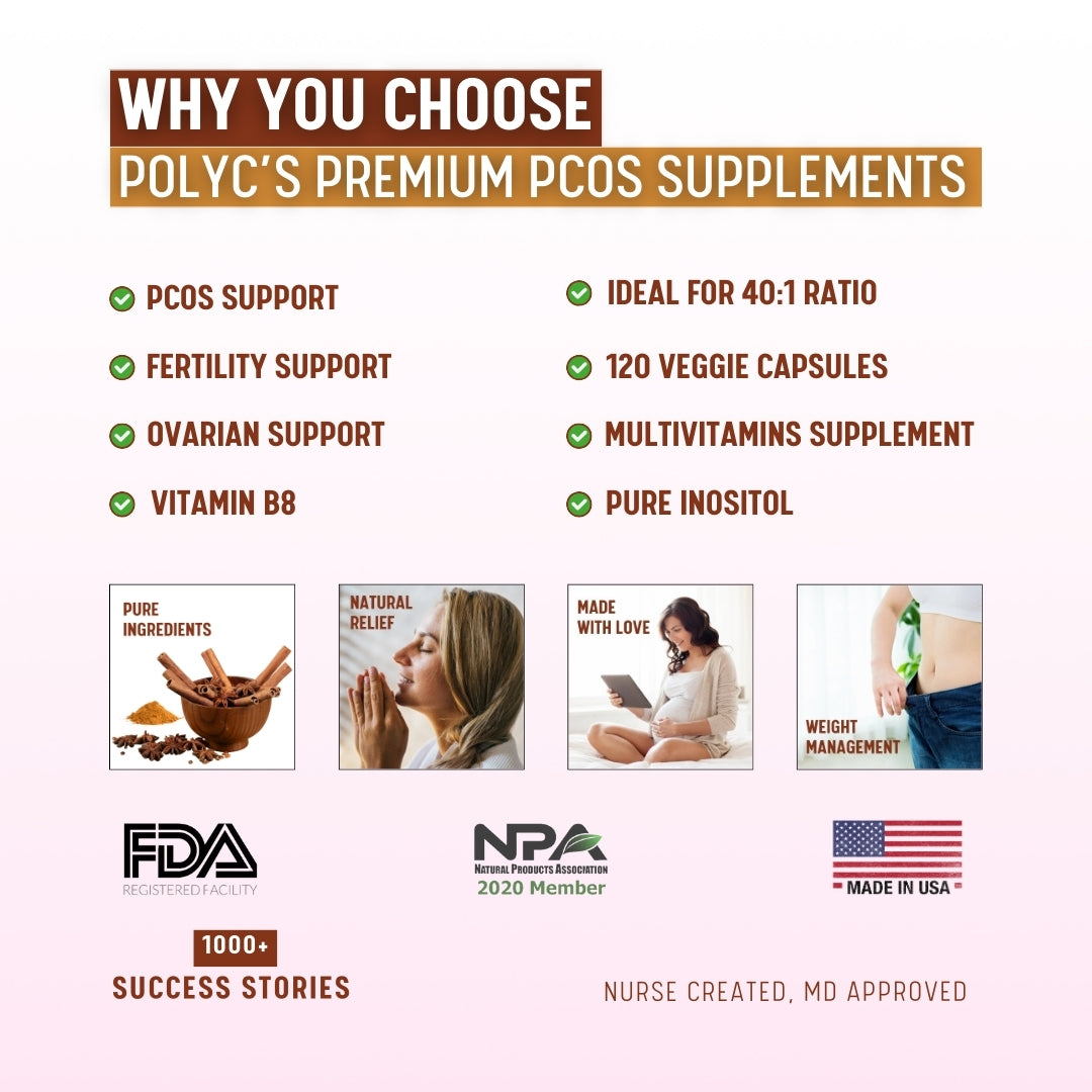 PolyC's Premium Hormone Balance PCOS Supplement